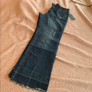 BNWT wide leg flare pants
